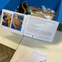 Mensagens sobre a importância de proteger os recursos marítimos